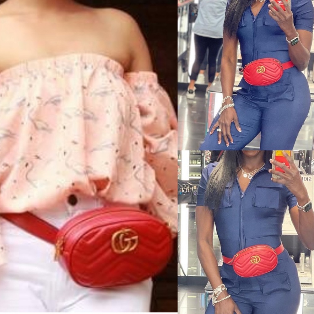 💎 ✨ STUNNING ✨💎 Fanny leather GG Mormont 28-36 waist bag